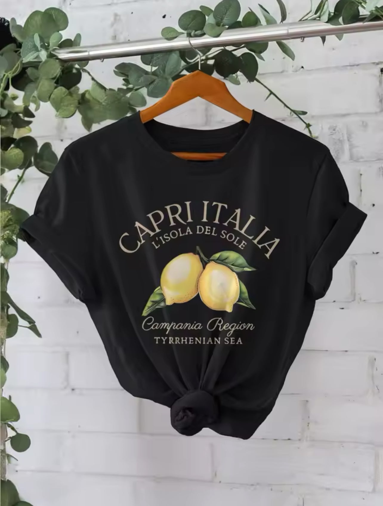 CAPRI ITALIA LEMON T-SHIRT